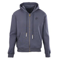Louis Vuitton Pearl Drawstring Zip Hoodie — Slate Blue