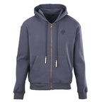 Louis Vuitton Pearl Drawstring Zip Hoodie — Slate Blue