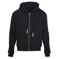 Louis Vuitton Pearl Drawstring Zip Hoodie — Black