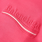 Balenciaga Political Campaign Logo T-Shirt – Pink