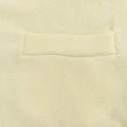 Gucci Ivory Fine Knit V-Neck Cardigan with Patch Pockets