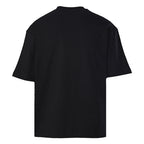Balenciaga Archive Cracked Gold Logo T-Shirt – Black
