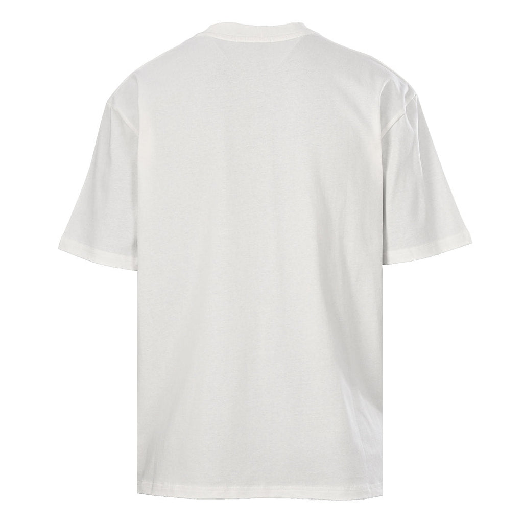 Burberry Check Flag Towel-Appliqué Letter T-Shirt