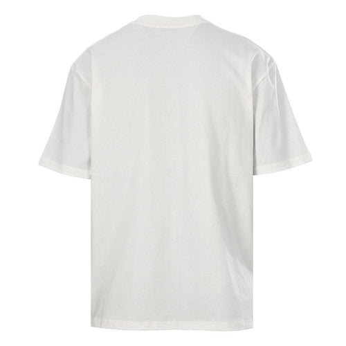 Burberry Check Flag Towel-Appliqué Letter T-Shirt