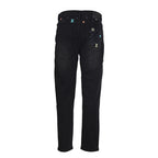 Louis Vuitton Black High-Waisted Straight-Leg Jeans