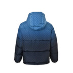 Gucci Ombré Monogram Jacquard Hooded Puffer Jacket