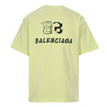 BALENCIAGA T-shirt with Double-B embroidery on the front and back