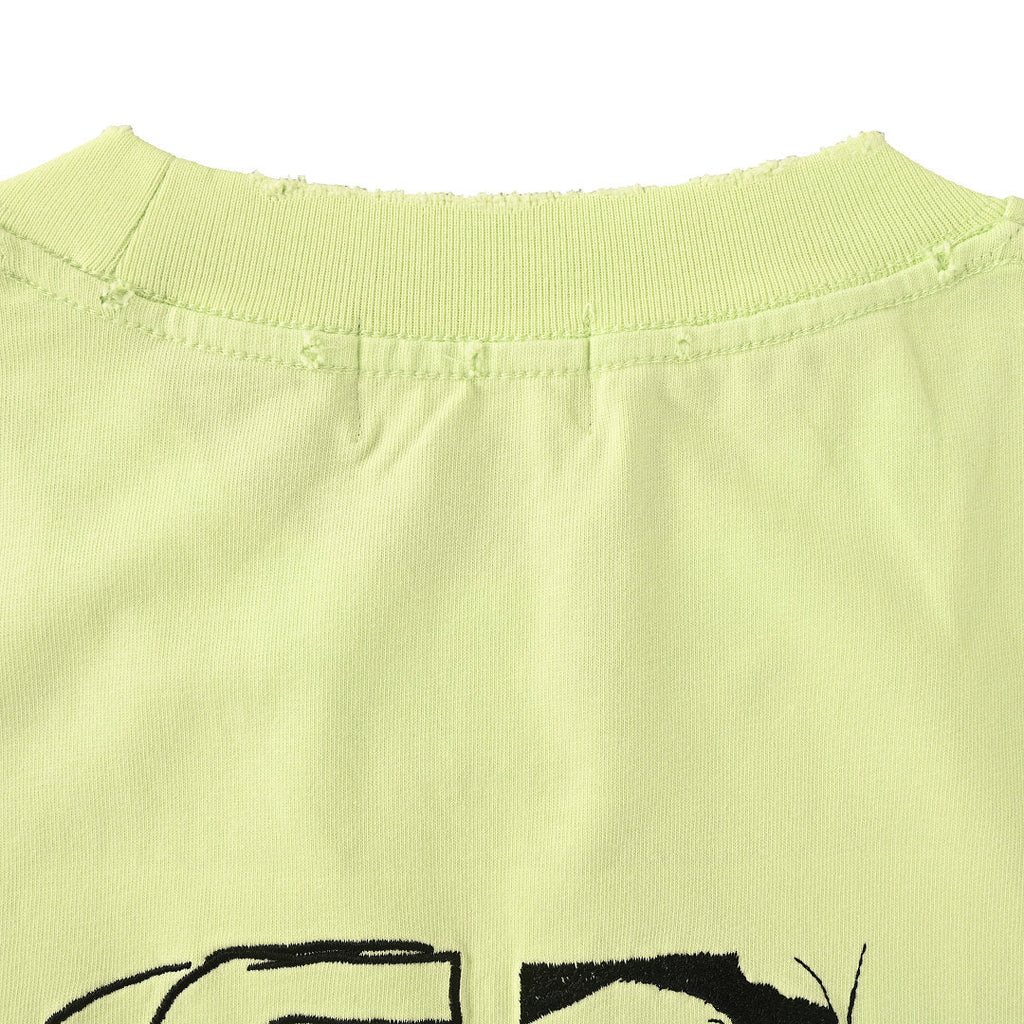 BALENCIAGA T-shirt with Double-B embroidery on the front and back