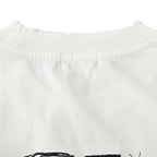 Balenciaga BLCG Double-B Contrast Logo T-Shirt – White
