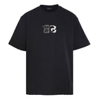Balenciaga BLCG Double-B Contrast Logo T-Shirt