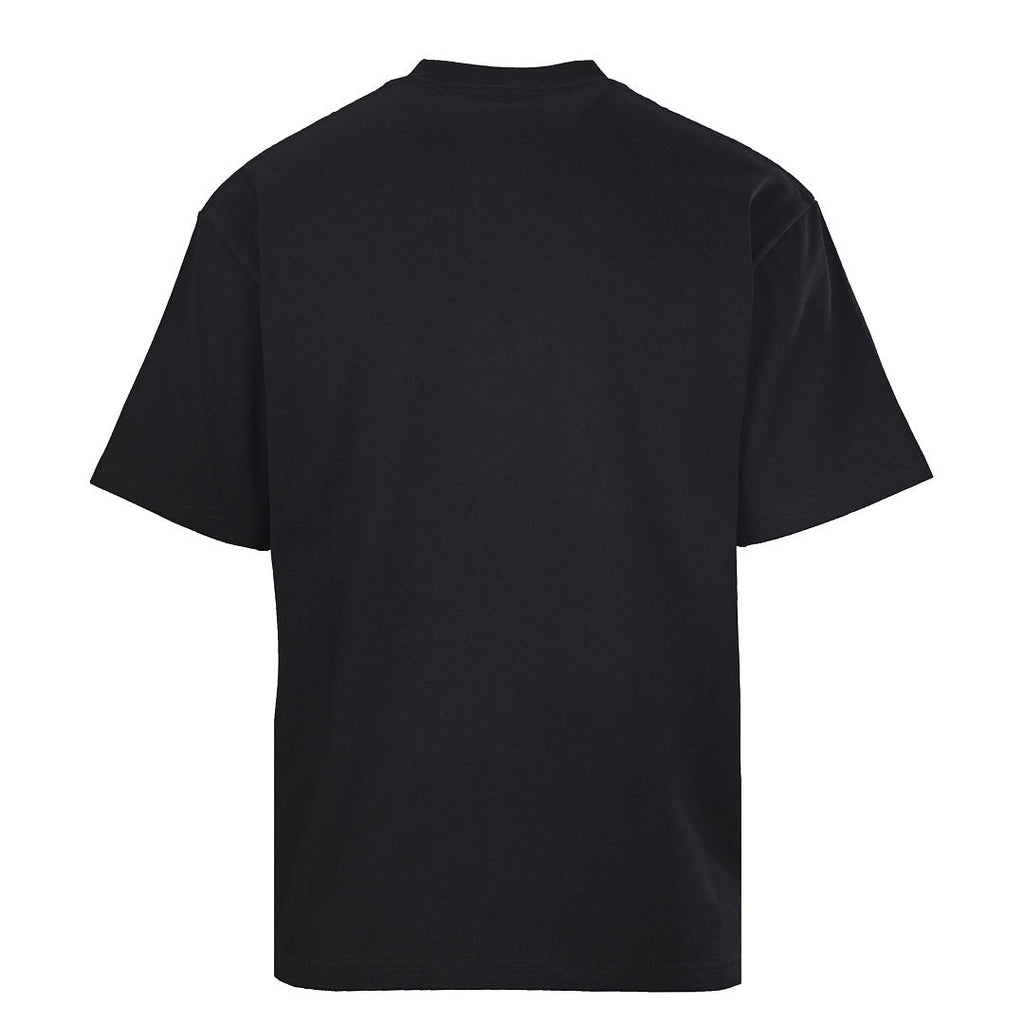 Balenciaga Archive Cracked Gold Logo T-Shirt –BLACK