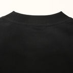 Balenciaga Archive Cracked Gold Logo T-Shirt –BLACK