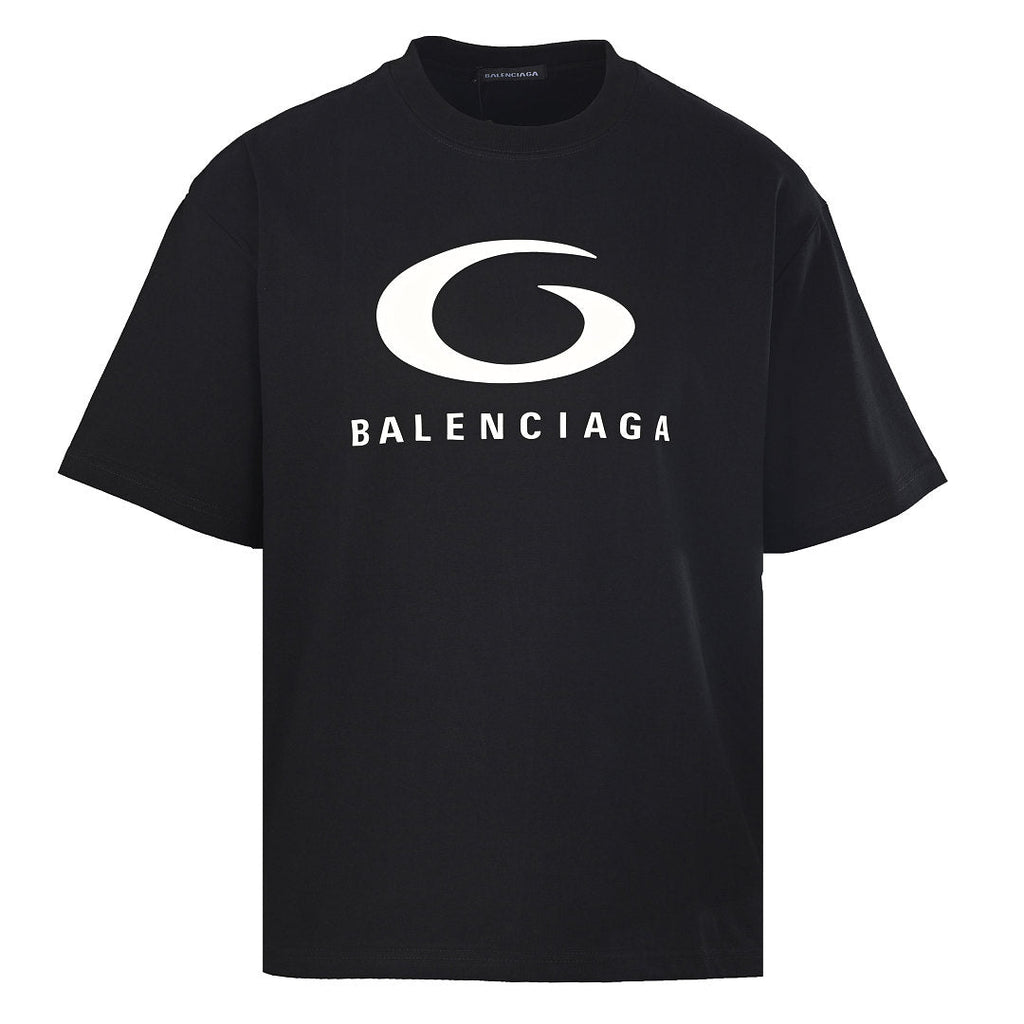 Balenciaga B Logo Oversized T-Shirt – black