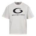 Balenciaga B Logo Oversized T-Shirt – White