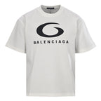 Balenciaga B Logo Oversized T-Shirt – White