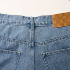 Louis Vuitton High-Waisted Straight-Leg Denim Trousers