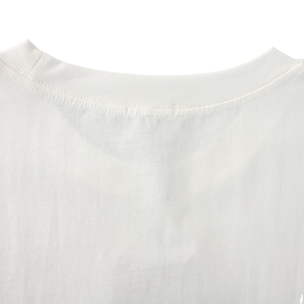 BURBERRY Graffiti Equestrian Knight Print Crew-Neck Short-Sleeve T-Shirt