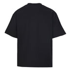 BURBERRY Graffiti Equestrian Knight Print Crew-Neck Short-Sleeve T-Shirt