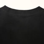 BURBERRY Graffiti Equestrian Knight Print Crew-Neck Short-Sleeve T-Shirt