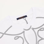 Louis Vuitton All-Over Monogram Outline Graphic T-Shirt