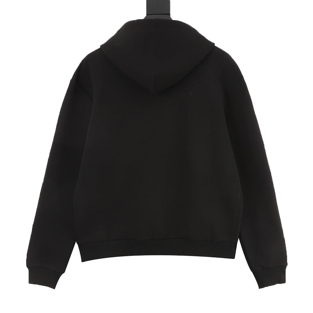 Louis Vuitton Zip-Up Hoodie Black
