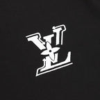 Louis Vuitton 26SS Front & Back LV Logo Embroidered T-Shirt
