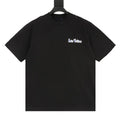 Louis Vuitton SS26 Blue & White Graffiti Logo Front & Back Print T-Shirt
